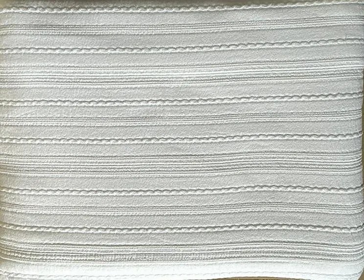 180x250 cm colcha de verao 100% algodão cor branco P/ cama de 90 cm