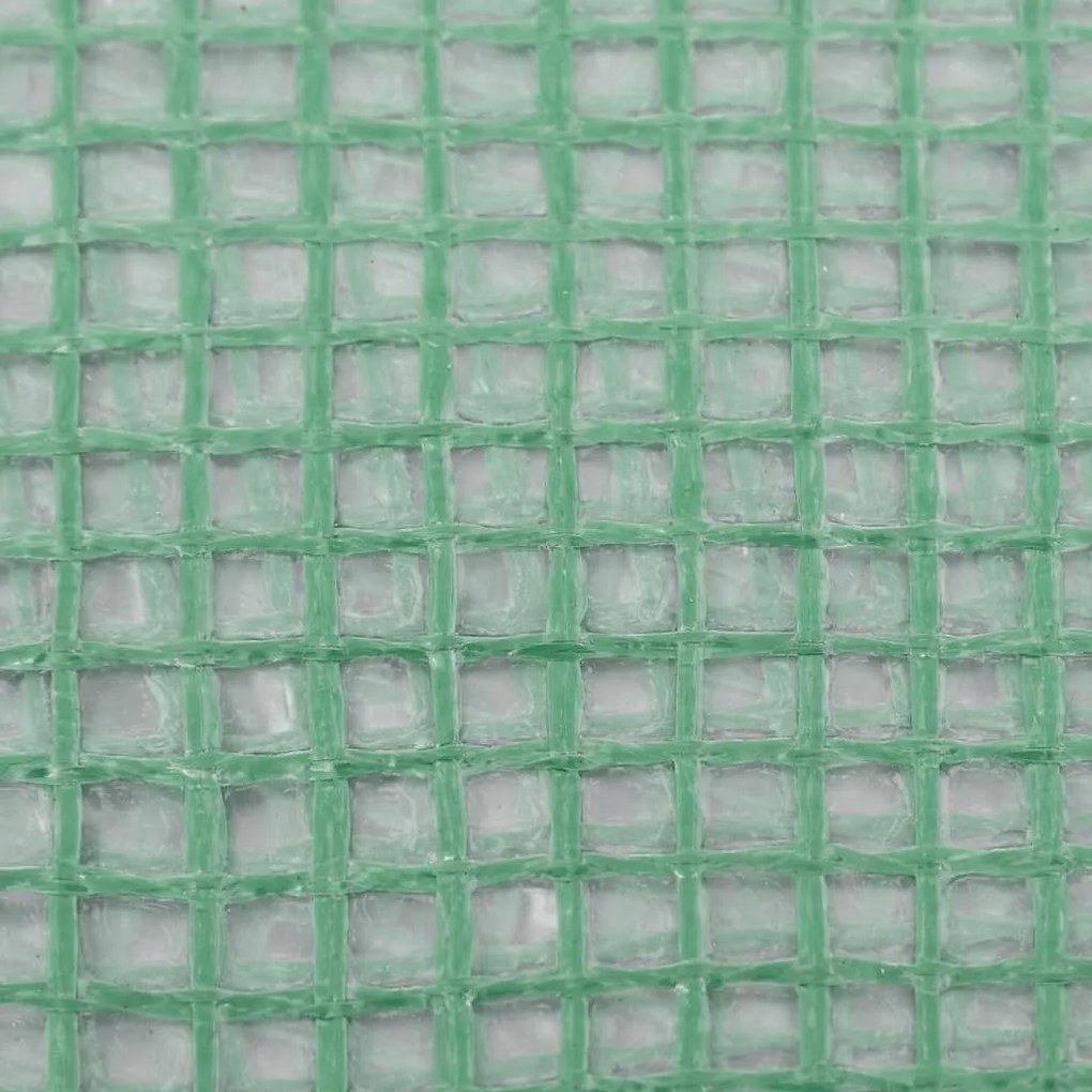 Cobertura de substituição p/ estufas 4,5 m² 300x150x200cm verde