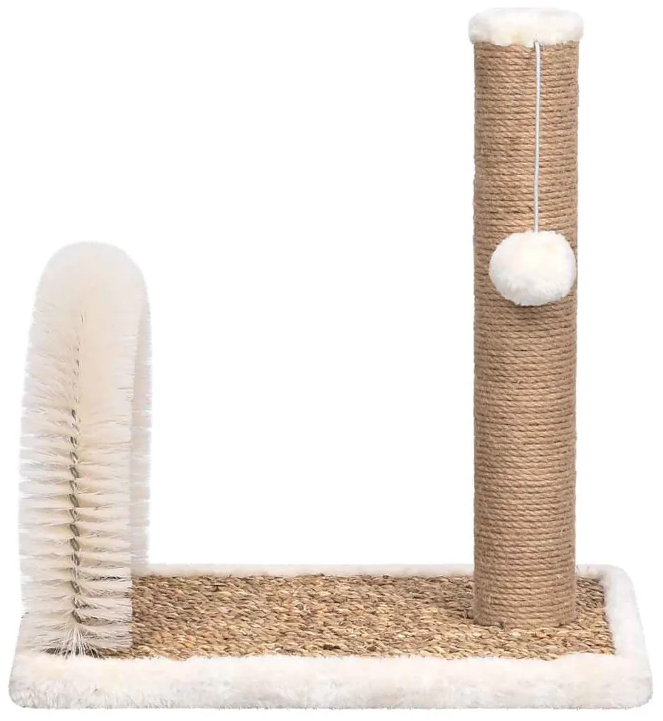 Árvore para gatos com arco estilo escova e poste arranhador