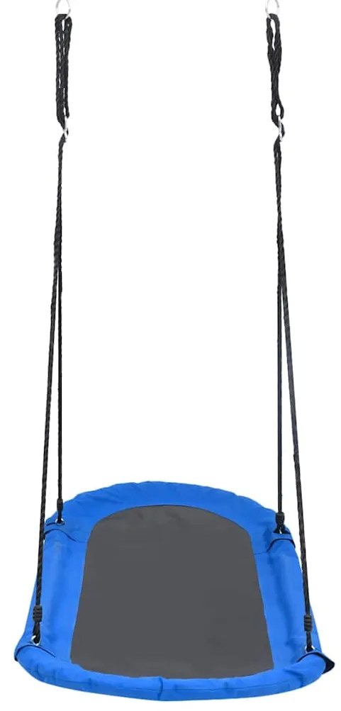 Baloiço estilo ninho com bandeiras 165x70 cm