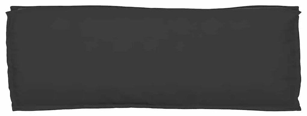 Almofada para Palete Preta 110x40x8 cm em Tecido Oxford