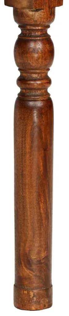 Conjunto de mesa de jantar 5 pcs madeira de acácia maciça