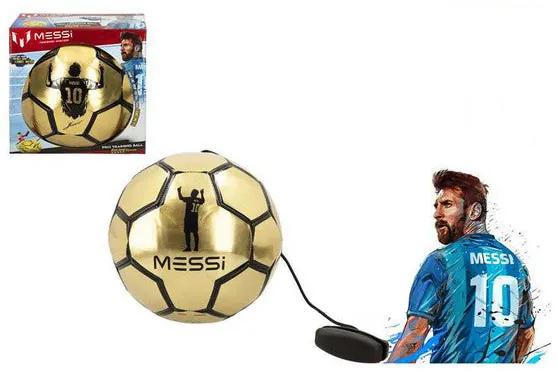 Bola de Futebol para Treino Messi Com corda Dourado (Ø 19 cm)