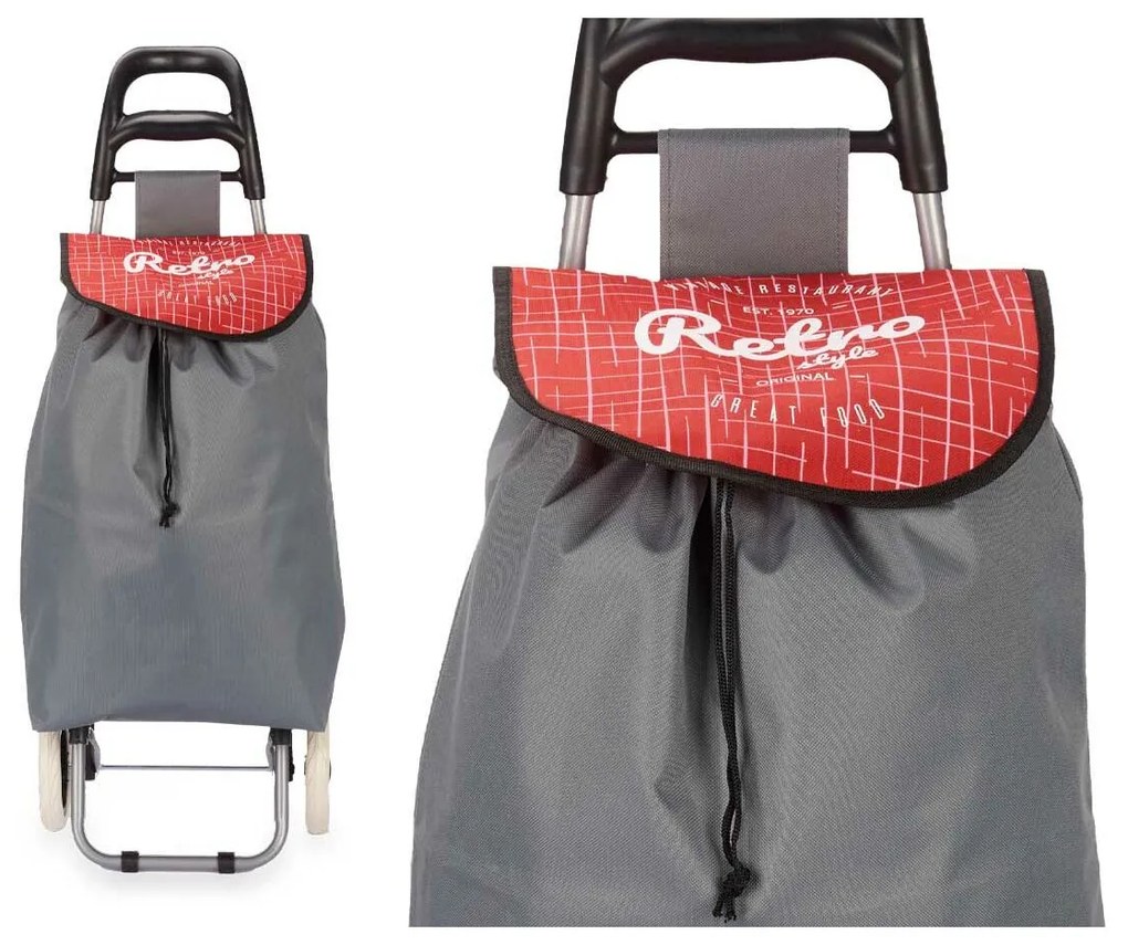 Carro de Compras Retro 33 L 88 x 10,5 x 35,5 cm (6 Unidades)
