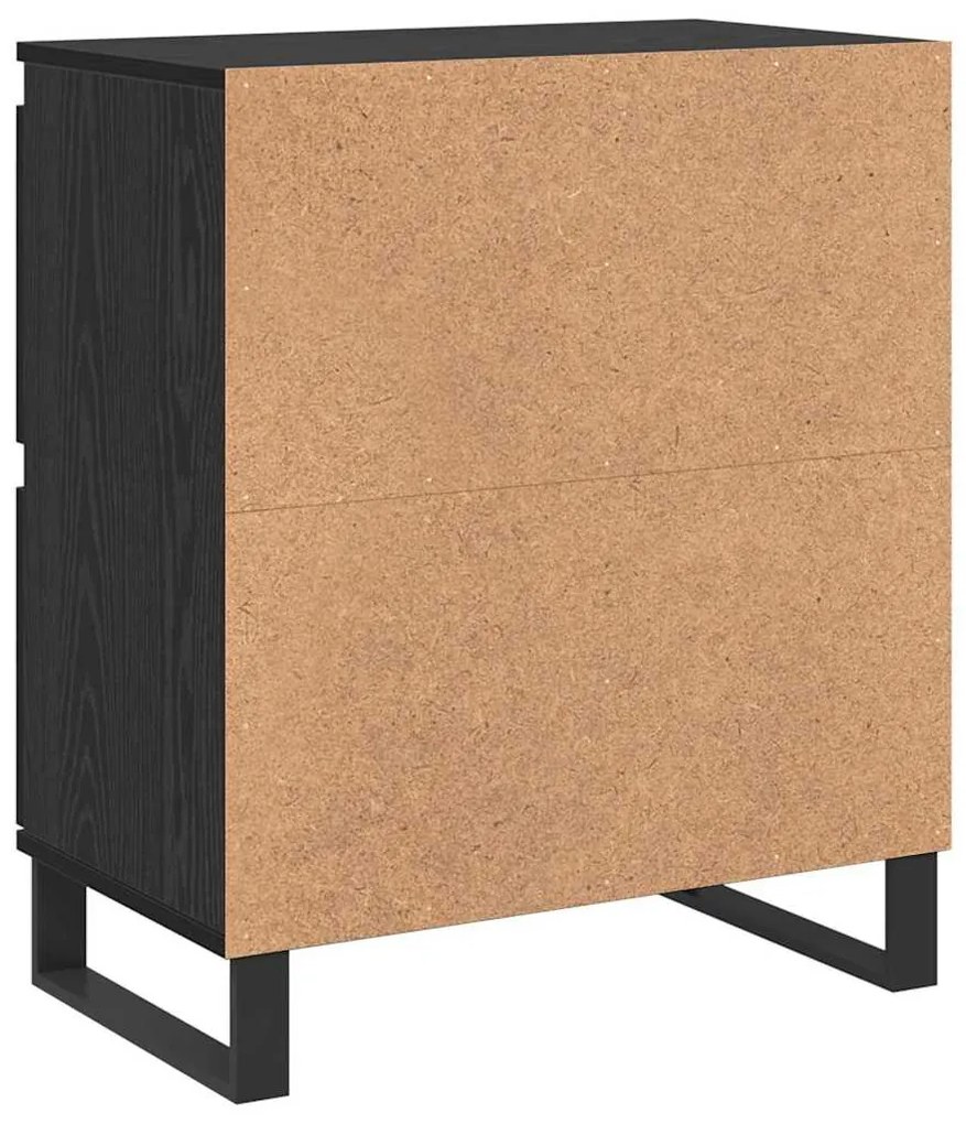Buffet Preto 60 x 35 x 70 cm Madeira processada