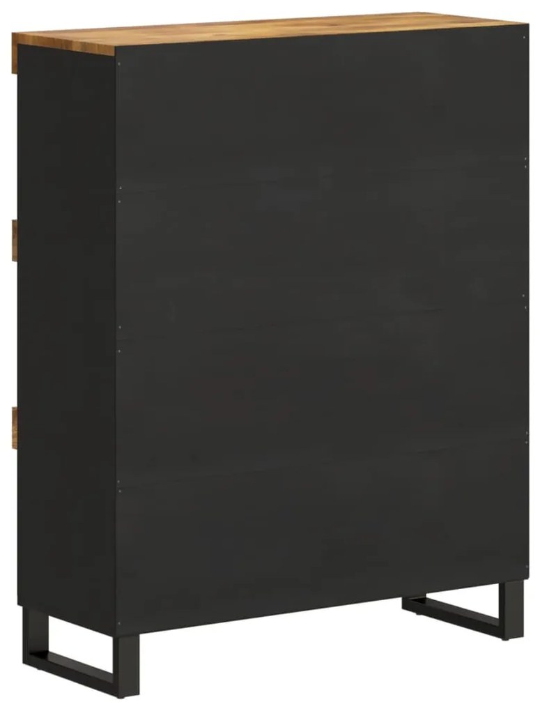 Móvel de apoio 85x33x107 cm madeira de mangueira maciça