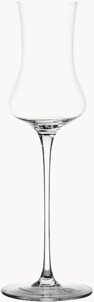 Copos de grappa de cristal Lunasol, conjunto de 2