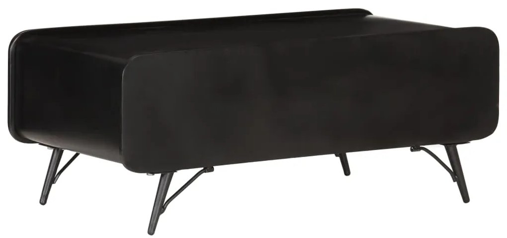 Mesa de centro 100x50x40 cm madeira de mangueira maciça