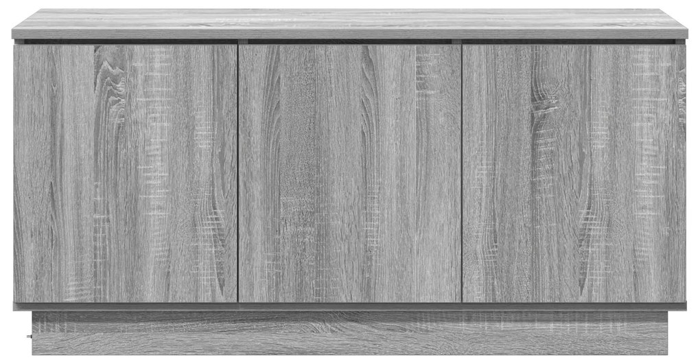 Gabinete para TV Cinzento Sonoma 100x38x49 cm Madeira engenheirada