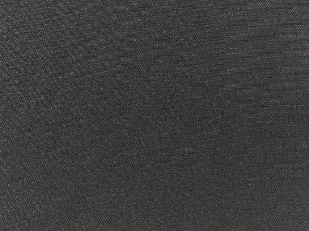 Cama de casal em tecido preto 140 x 200 cm FITOU Beliani