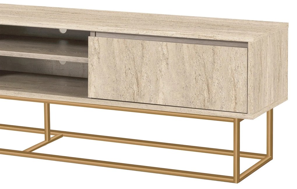Móvel TV Rodez 180 – Traverten – 180x50x40 cm