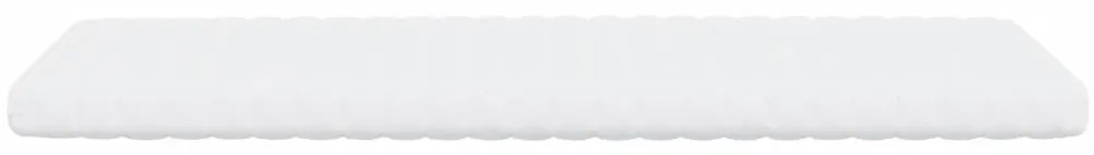 Colchão de espuma 100x200 cm 7 zonas dureza 20 ILD branco