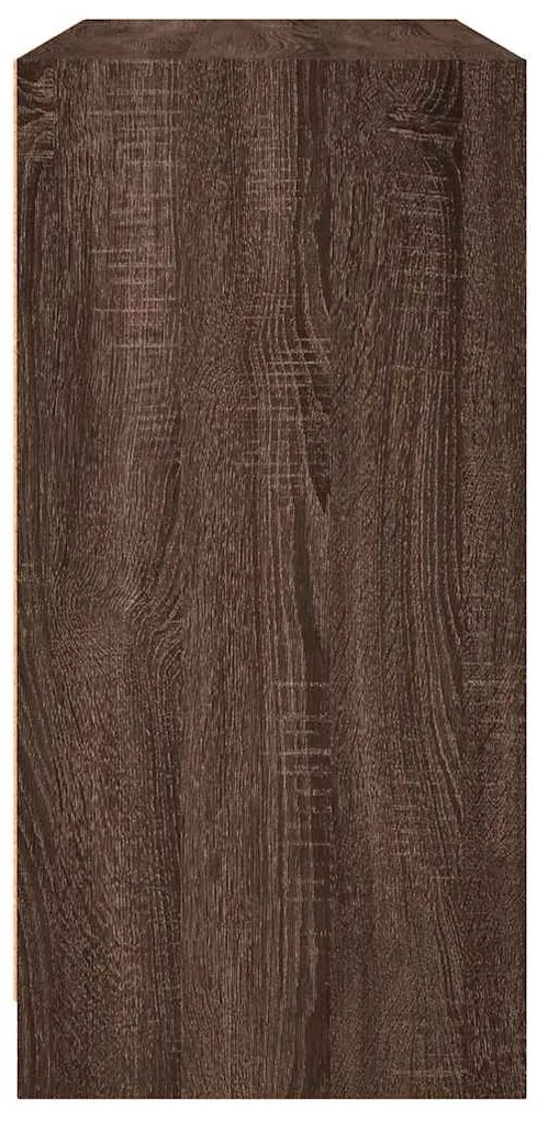 Aparador 102x37x75,5 cm derivados de madeira carvalho castanho