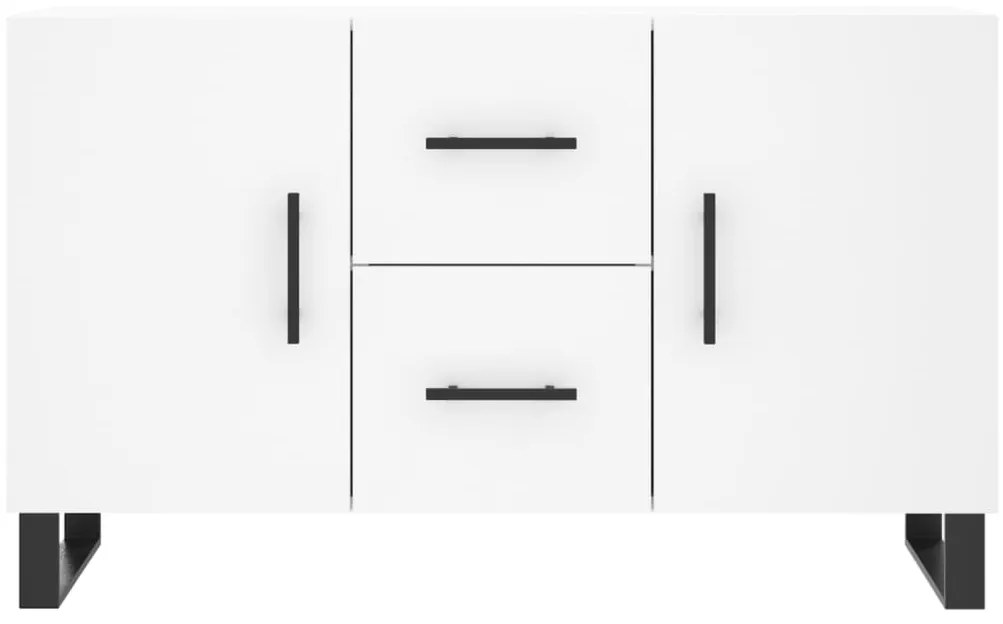 Aparador 100x36x60 cm derivados de madeira branco