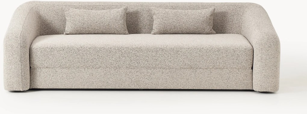 Sofá-cama em bouclé Eliot (3 lugares)