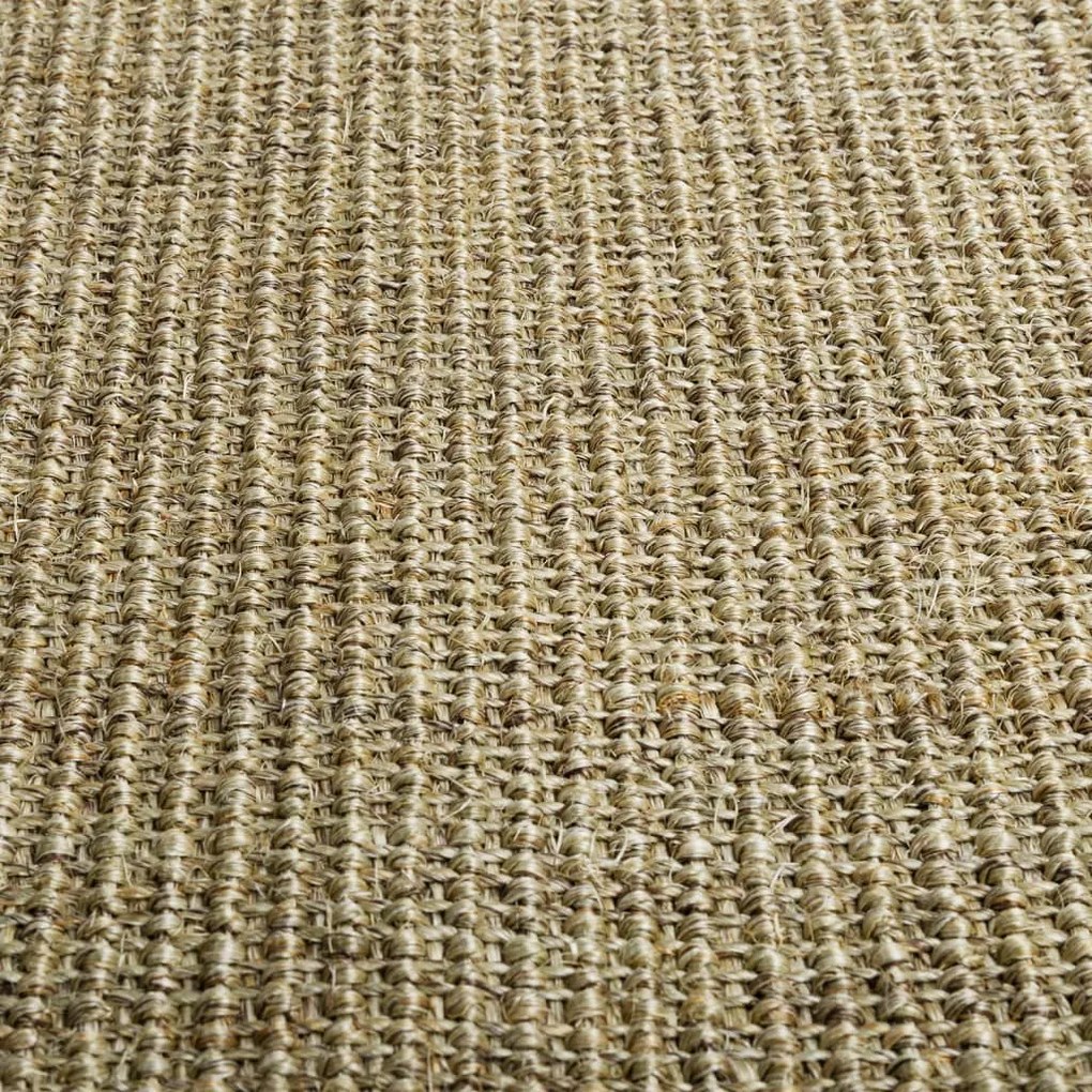 Tapete sisal natural 66x350 cm verde