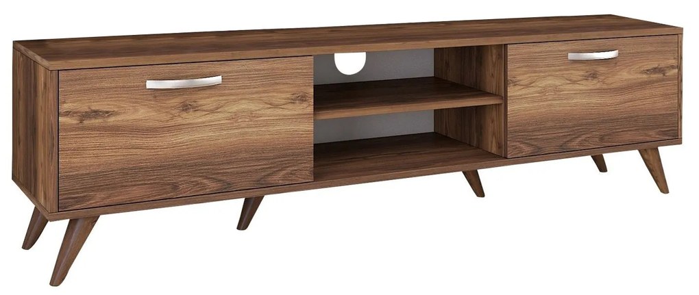 Móvel TV A9 – Nogueira – 180 cm x 48,6 cm x 35 cm