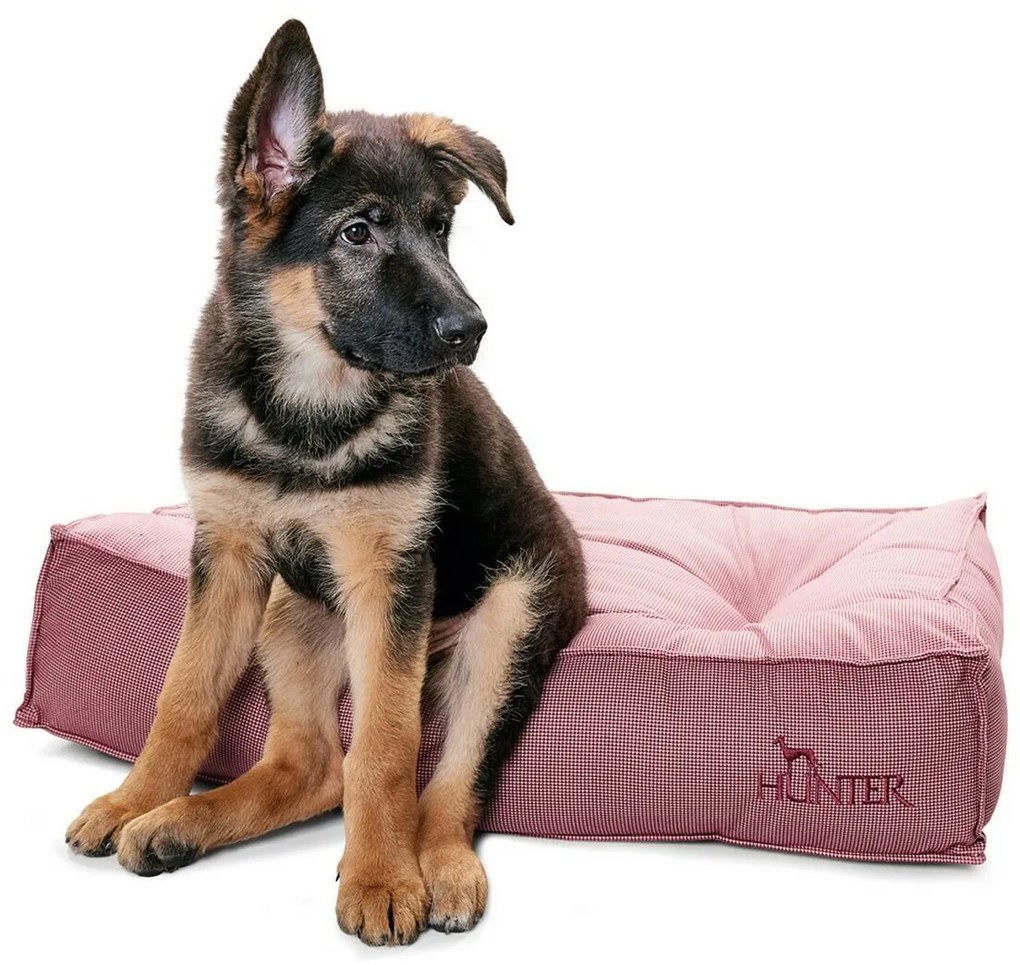 Cama de cão Hunter LANCASTER Vermelho (120 x 90 cm)