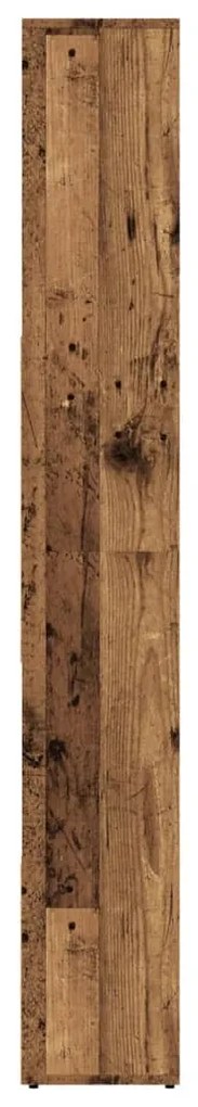 Estante 67x24x161 cm derivados de madeira madeira velha