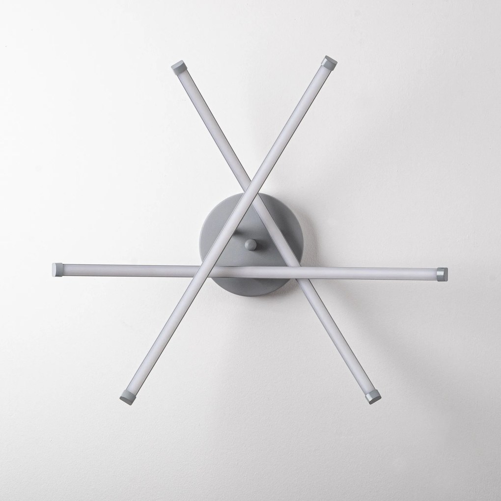 Chandelier Ledbanana – Cinzento – 57 cm x 20 cm x 57 cm