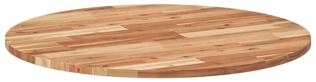Tampo de mesa redondo Ø80x2 cm madeira de acácia maciça
