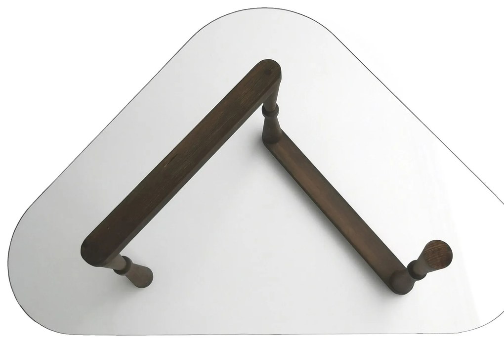 Mesa de Café Cam - Nogueira - 96x41x81 cm