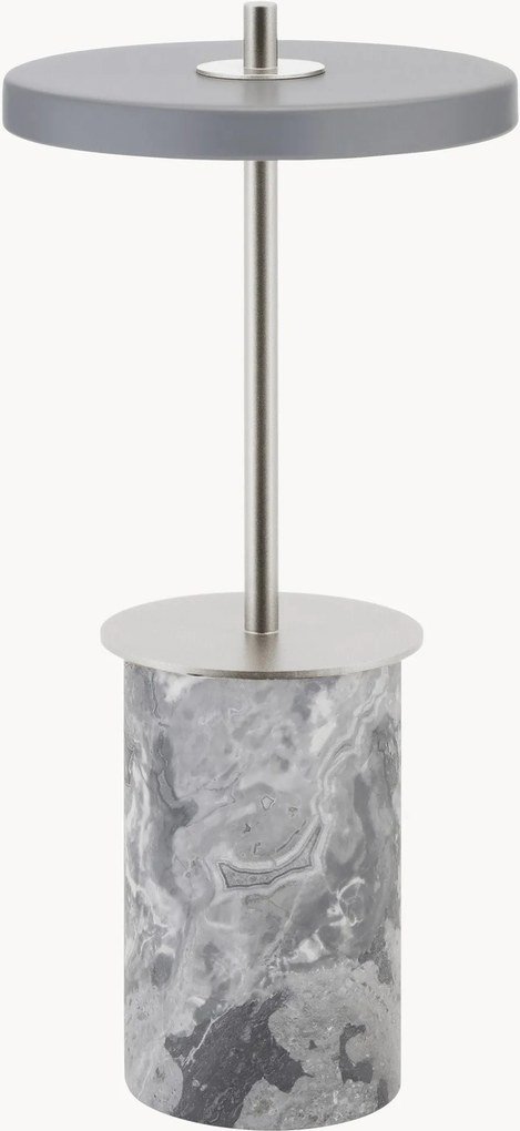 Candeeiro de mesa LED portátil regulável pequeno Asteria Move Mini