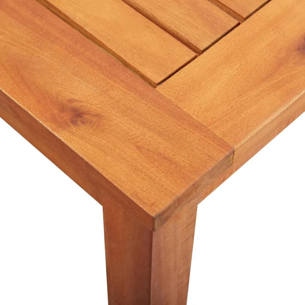 Mesa de jardim 150x90x74 cm madeira de acácia maciça