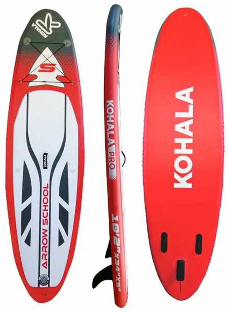 Paddle Surf Board Kohala Arrow School Vermelho 15 Psi (310 X 84 X 12 cm)