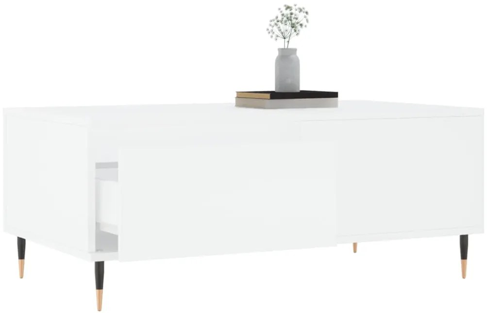 Mesa de centro 90x50x36,5 cm derivados de madeira branco