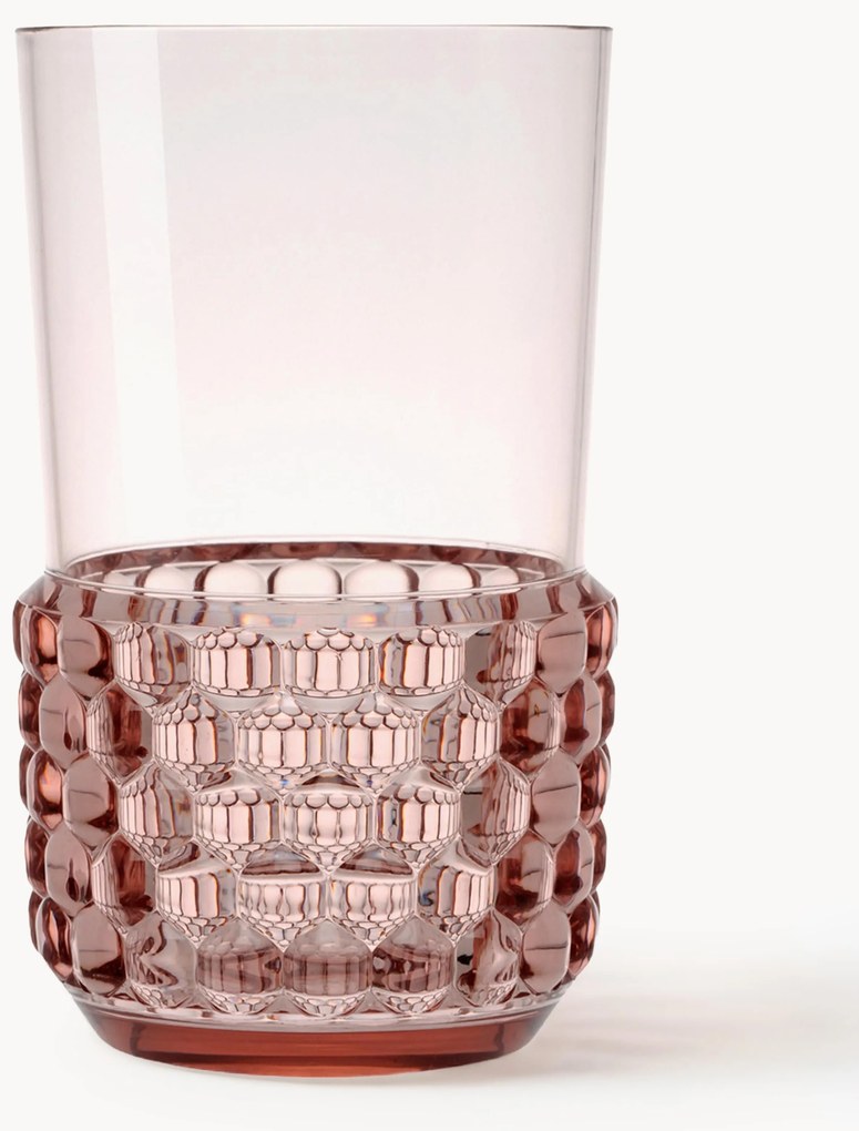 Copos com textura Jellies, conjunto de 4