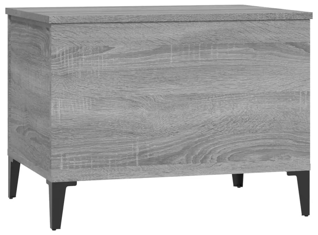 Mesa de centro 60x44,5x45 cm derivados de madeira cinza sonoma