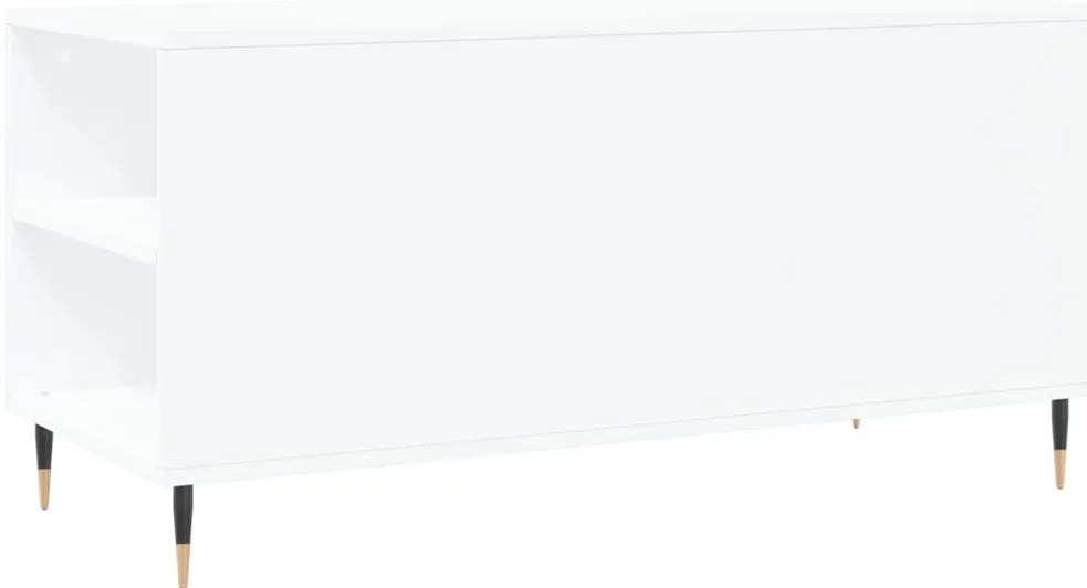Mesa de centro 102x44,5x50 cm derivados de madeira branco