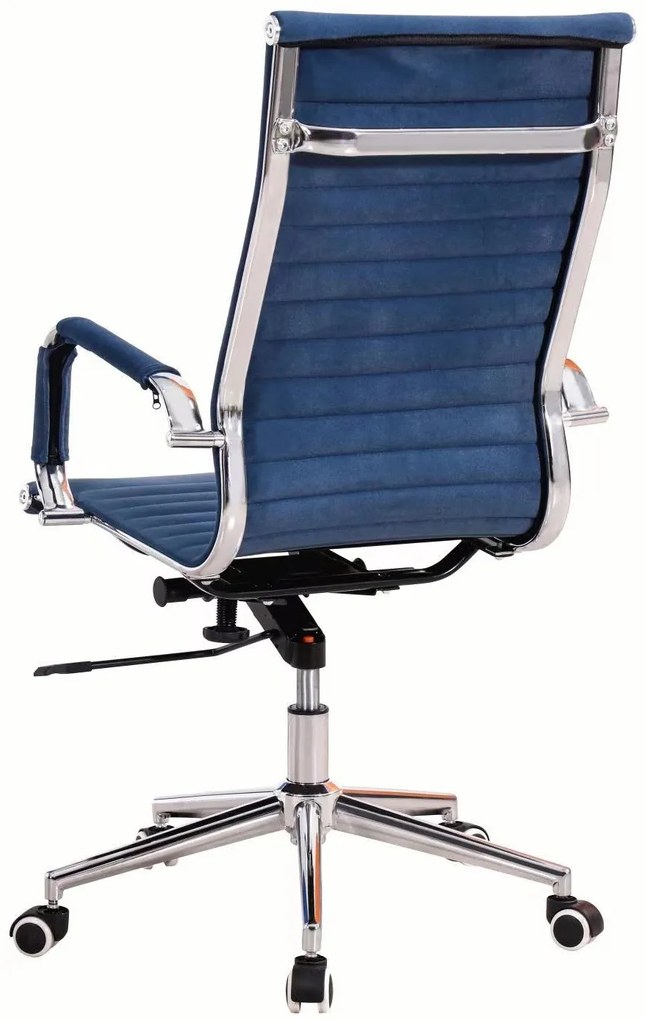 Cadeira de escritório KIEV, executivo, tecido azul 19