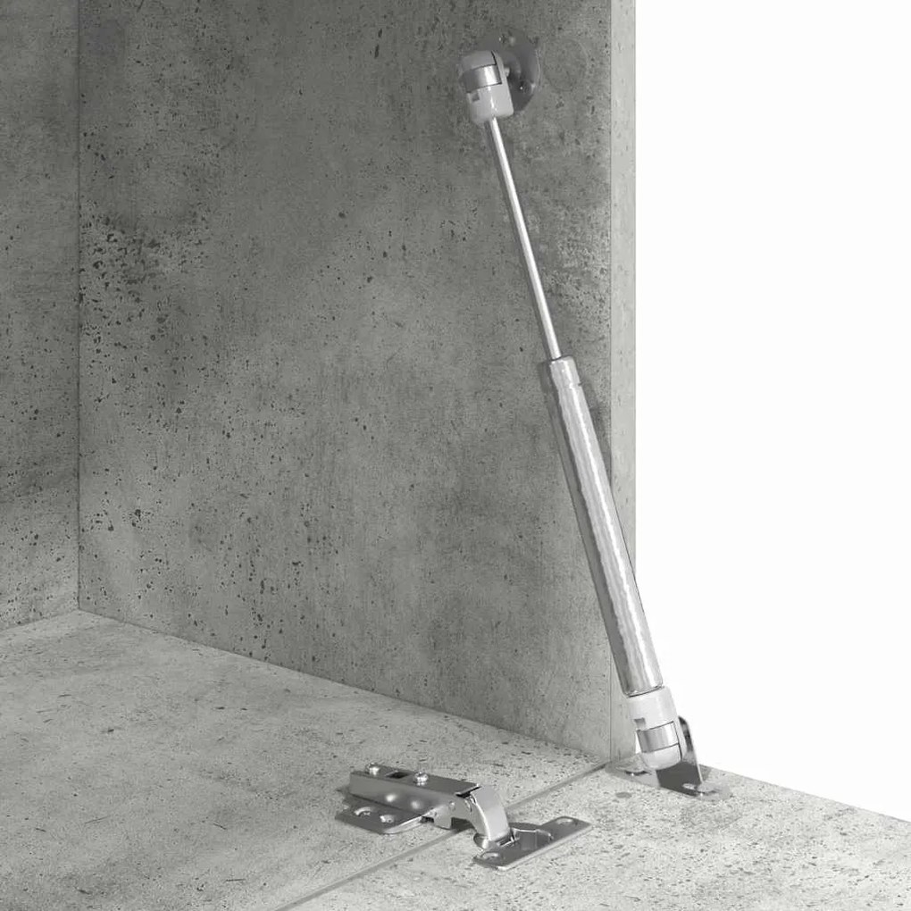 Mesa Cinza Concreto Cinza concreto Madeira engenheirada Padrão