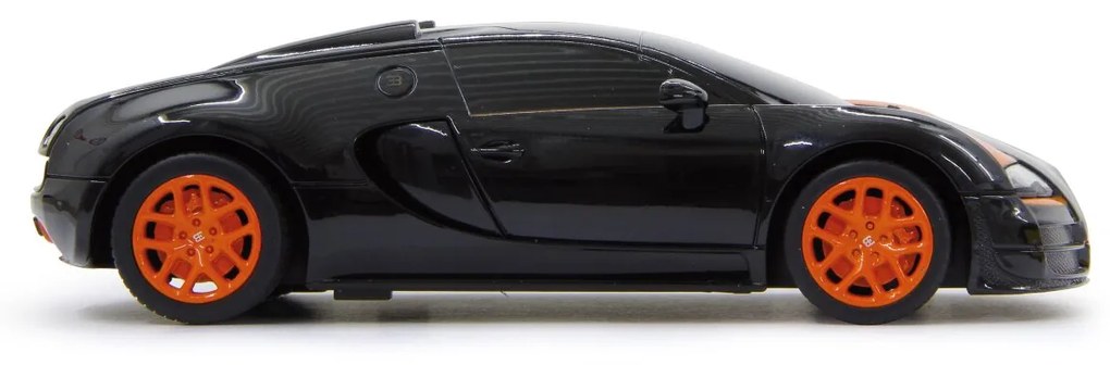 Carro Telecomandado Bugatti Grand Sport Vitesse 1:24 2,4G Preto