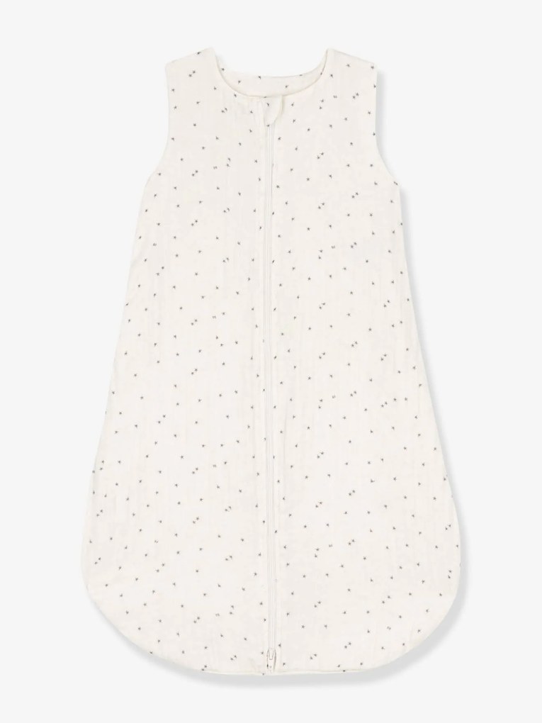 Saco de bebé em algodão bio, da Petit Bateau branco