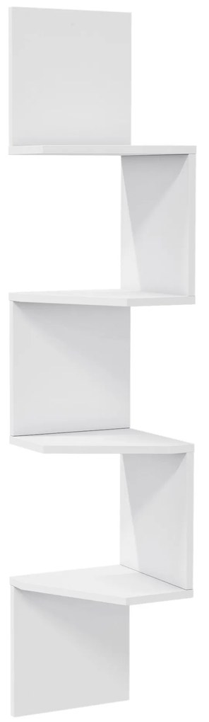 Prateleira de Parede Desaldo – Branco – 29,6 x 29,6 x 155,2 cm