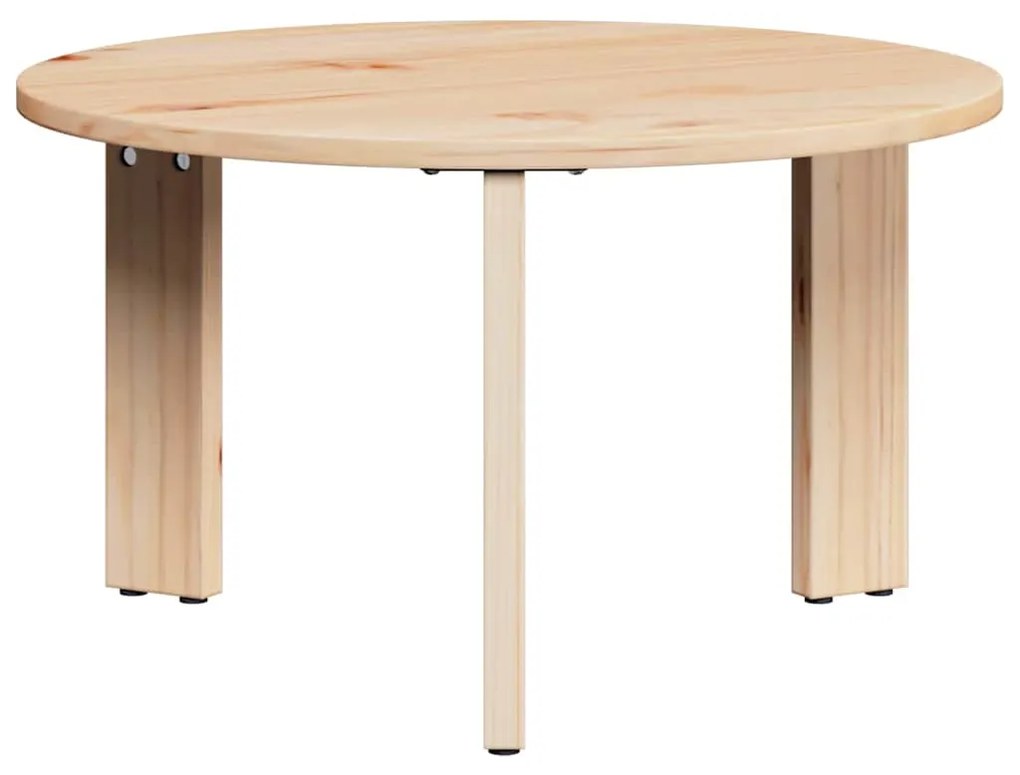 Conjunto de Mesas de Café 2 pcs Natural 47.5 x 47.5 x 27 cm