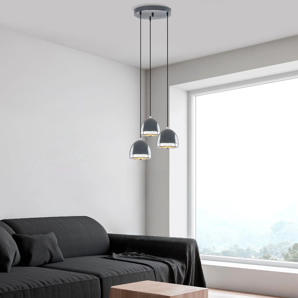 Candeeiro Mugo – Antracite – 35 x 35 x 110 cm