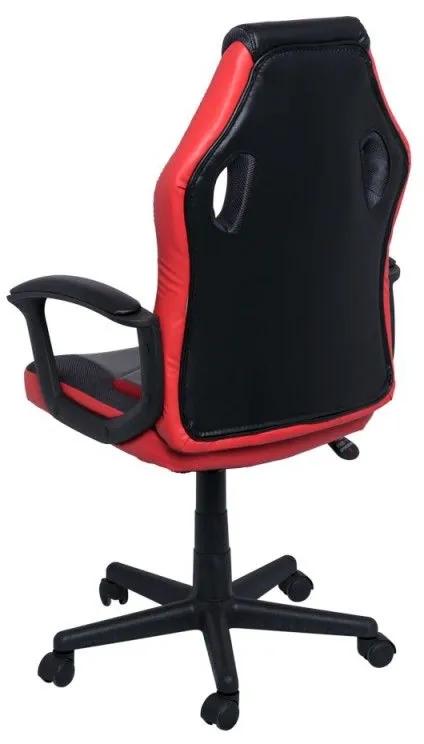 Cadeira Gunfire - Vermelho e Preto