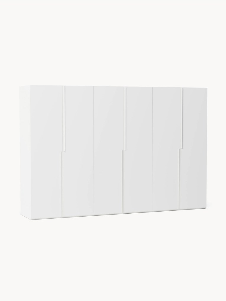 Roupeiro modular com portas articuladas Leon, L 300 cm, vários tamanhos