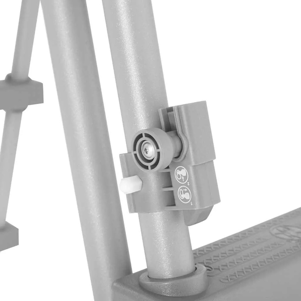 Escada para piscina Flowclear com 4 degraus 107 cm