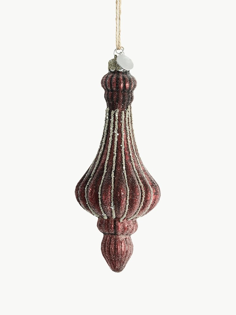 Tree Pendants Norille, H 16 cm, Set of 4