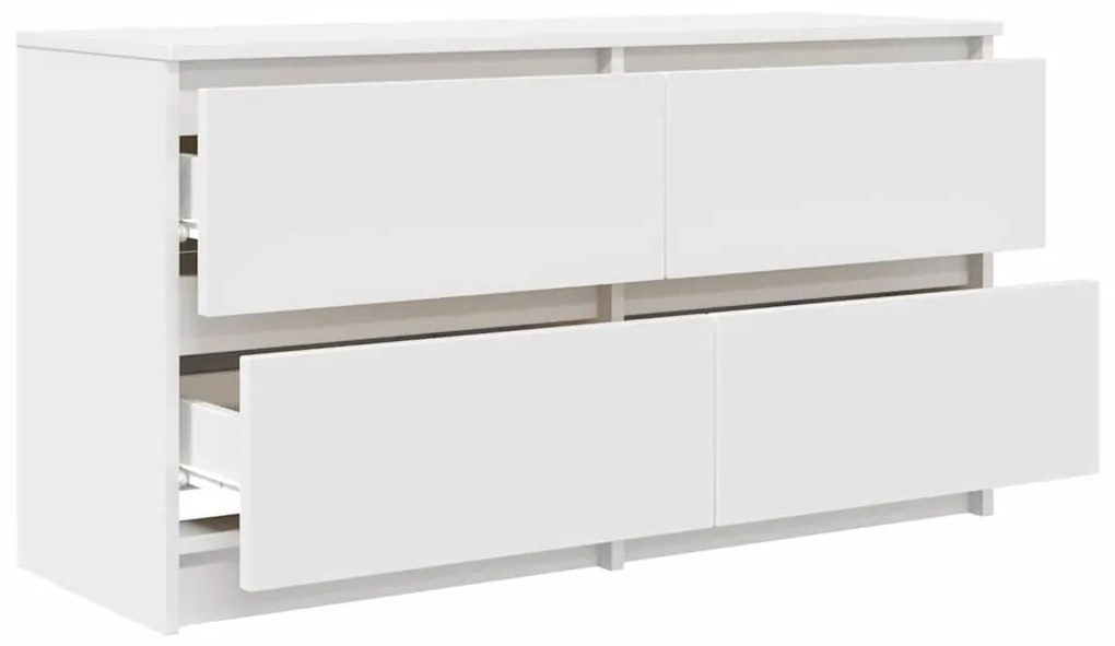 Móvel de TV 100x35x54 cm derivados de madeira branco
