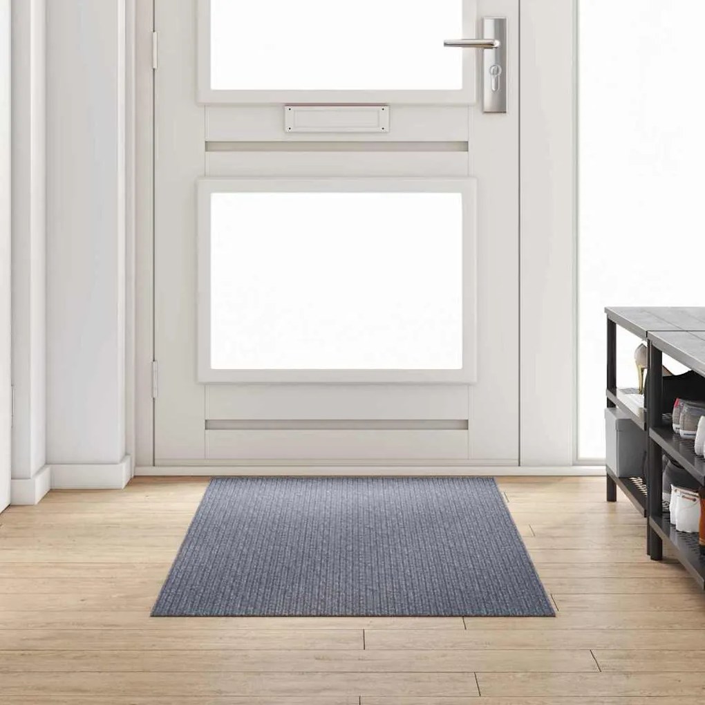 vidaXL Runner de Carpete Cinzento-claro 100 x 300 cm tecido