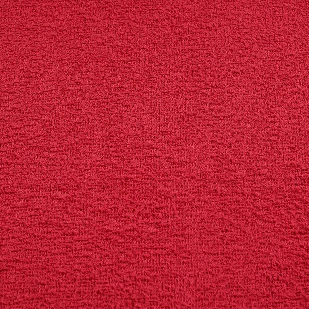 Toalhas de banho 4 pcs 100x150 cm 360 gsm 100% algodão vermelho