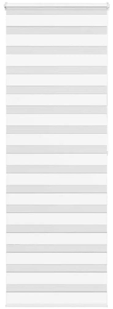 vidaXL Cortina de zebra 80x200 cm largura do tecido 75,9 cm poliéster