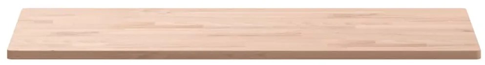 Tampo de mesa retangular 80x40x1,5 cm madeira de faia maciça