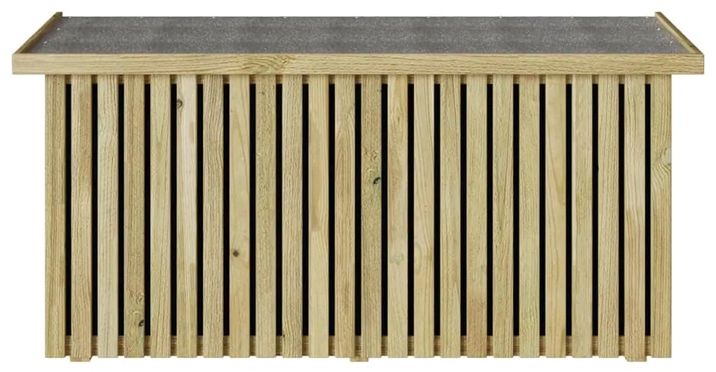 Caixa de Armazenamento 119x44x58.5 cm Madeira de Pinho Tratada
